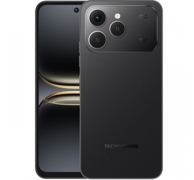 Мобільний телефон Tecno Spark 40 8\/256Gb Ink Black (4894947091551) Мобільний телефон Tecno Spark 40 8\/256Gb Ink Black (4894947091551)