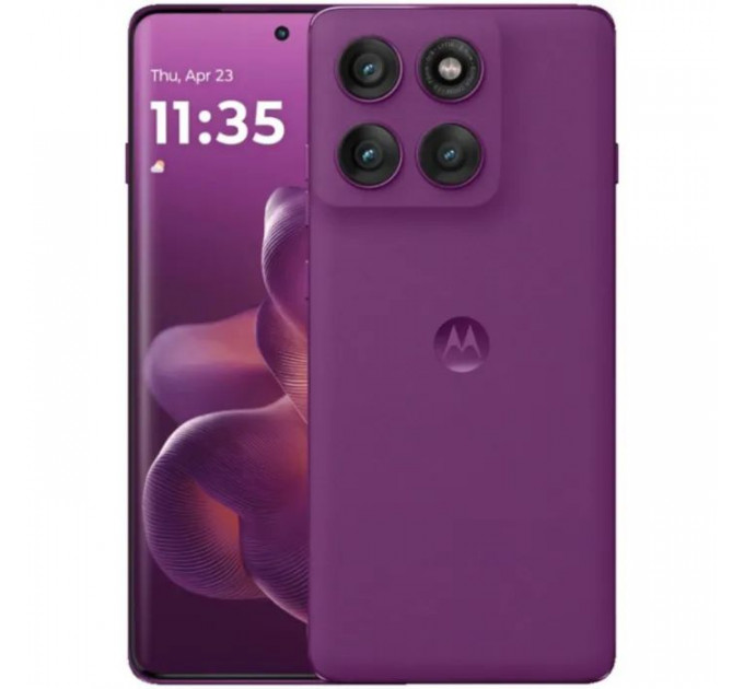 Мобильный телефон Motorola Edge 60 Pro 8\/256GB Sparkling Grape (PB7X0089RS)