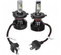 Автолампа SOLAR H4 12/24V 6500K 8000Lm 60W ZES Chip (8304)