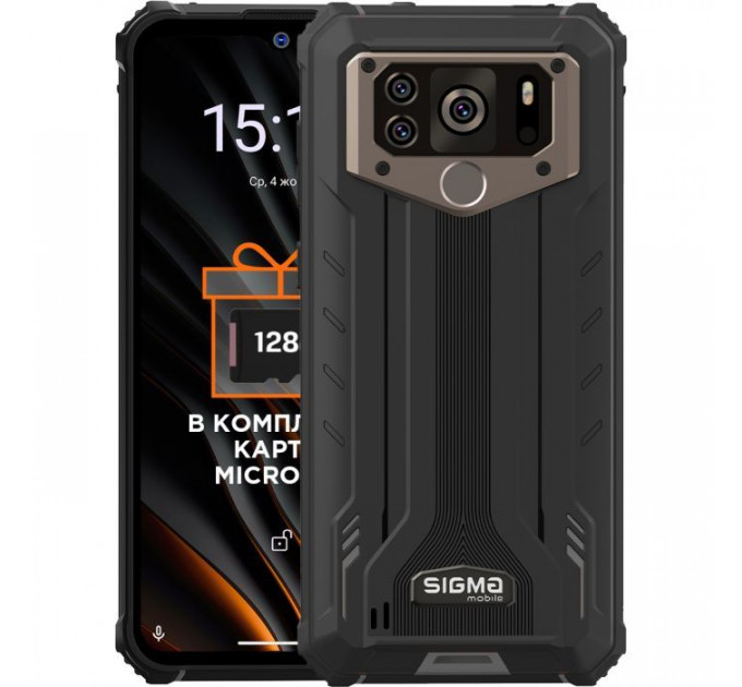 Мобільний телефон Sigma X-treme PQ55 Black (4827798337912)