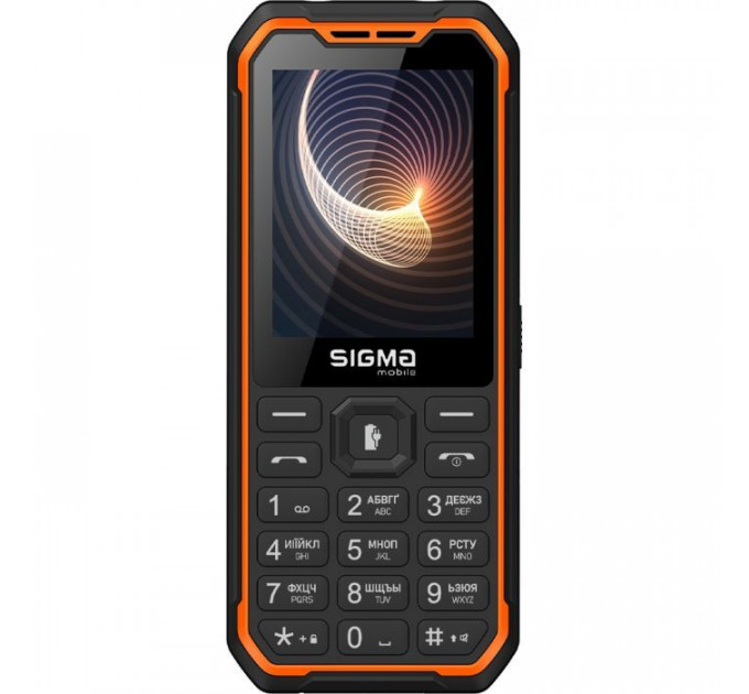 Мобильный телефон Sigma X-style 310 Force Type-C Black Orange (4827798855126)