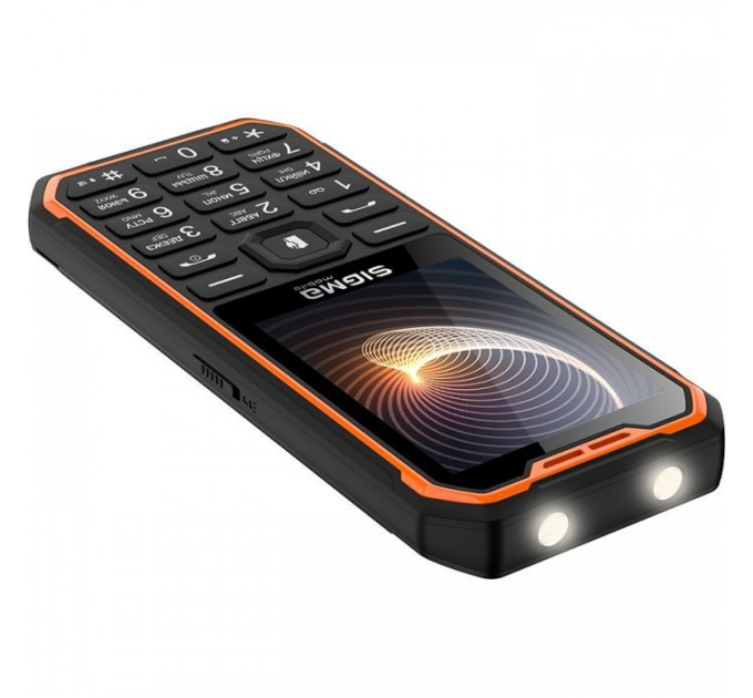 Мобильный телефон Sigma X-style 310 Force Type-C Black Orange (4827798855126)