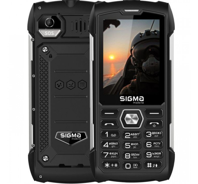 Мобильный телефон Sigma X-treme PK68 Black (4827798466711) Мобильный телефон Sigma X-treme PK68 Black (4827798466711)