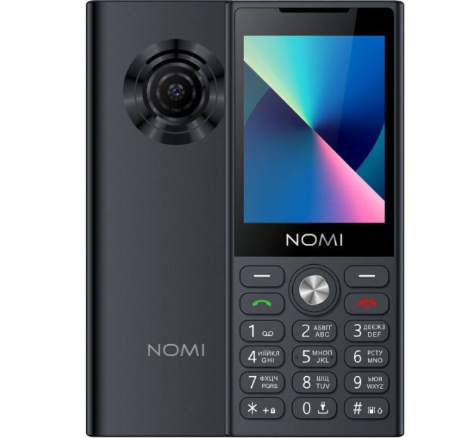 Мобильный телефон Nomi i2841 Black Мобильный телефон Nomi i2841 Black