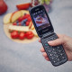 Мобильный телефон Panasonic KX-TU550 Black (KX-TU550EXB)