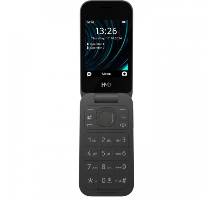 Мобильный телефон HMD 2660 4G Flip DS Black