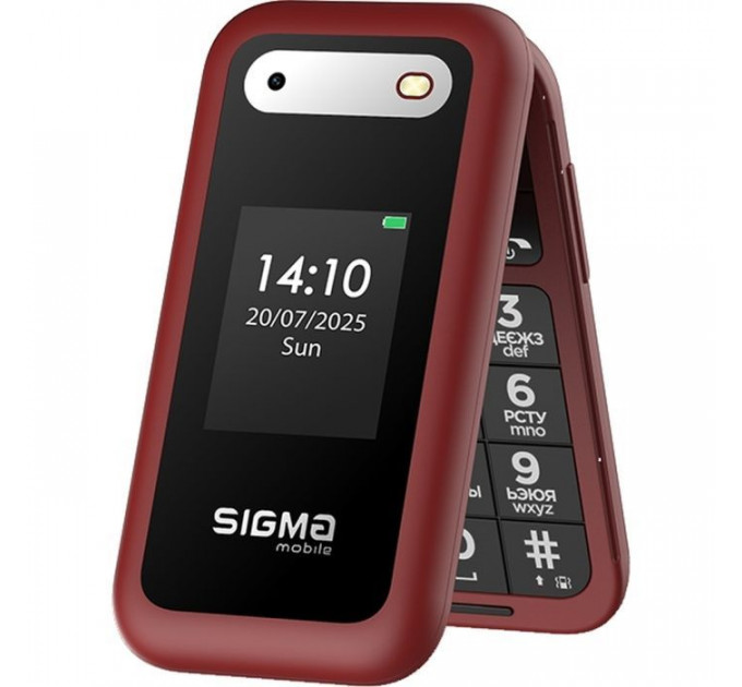 Мобильный телефон Sigma X-style 281 CLIK Red (4827798151426)