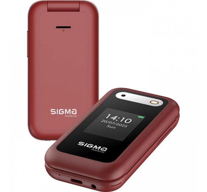 Мобильный телефон Sigma X-style 281 CLIK Red (4827798151426)