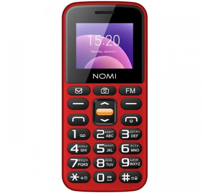 Мобільний телефон Nomi i1820 Red