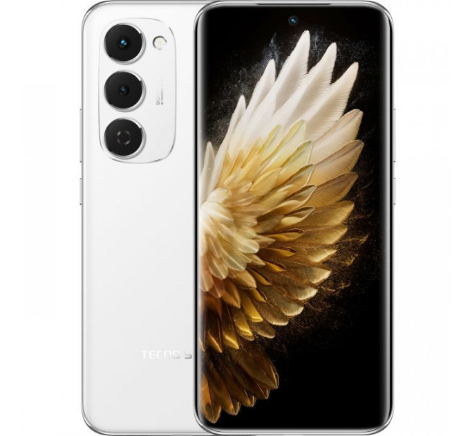 Мобильный телефон Tecno Spark 40 Pro+ 8\/256Gb Aurora White (4894947096341)
