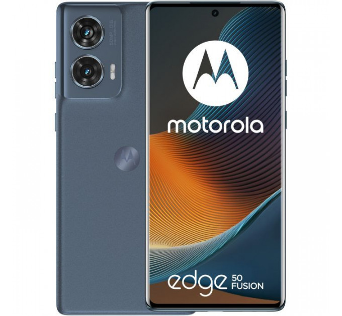 Мобільний телефон Motorola Edge 50 Fusion 8\/128GB Forest Blue (PB3T0085RS) Мобільний телефон Motorola Edge 50 Fusion 8\/128GB Forest Blue (PB3T0085RS)