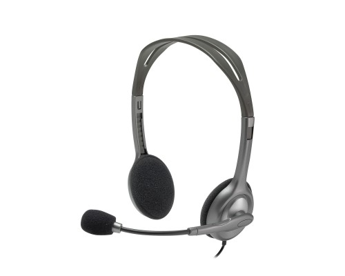 Навушники Logitech H111 Stereo Headset with 1*4pin jack (981-000593) Навушники Logitech H111 Stereo Headset with 1*4pin jack (981-000593)