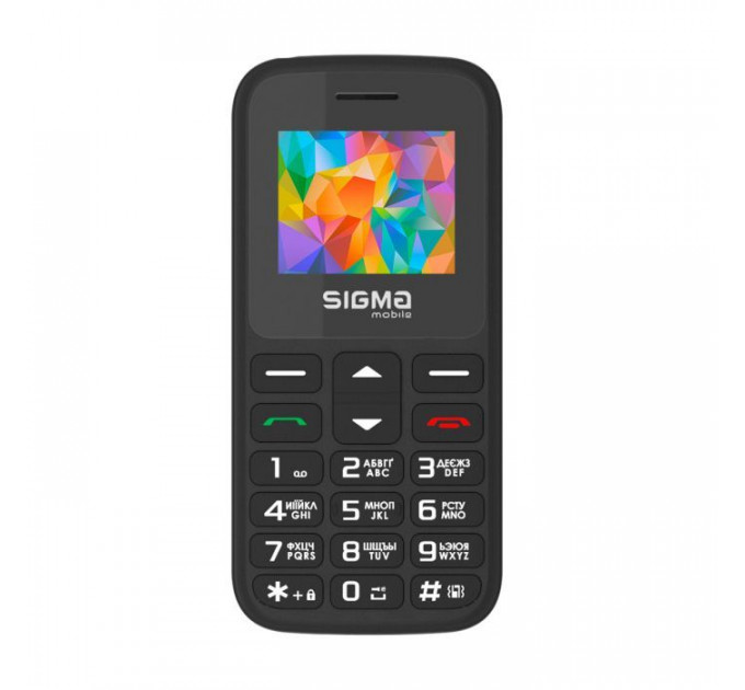 Мобільний телефон Sigma Comfort 50 HIT2020 Black (4827798120910)