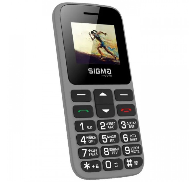 Мобільний телефон Sigma Comfort 50 HIT2020 Grey (4827798120927)