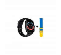 Смарт-часы Gelius Pro GP-SW004 (AMAZWATCH GT2) Bluetooth Call (IPX7) Black (GP-SW004 Black)