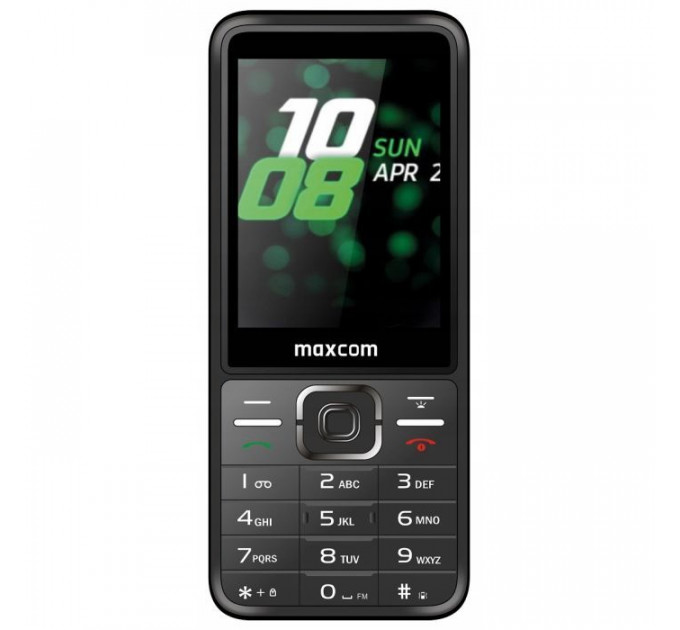 Мобильный телефон Maxcom MM244 Black (5908235975788)