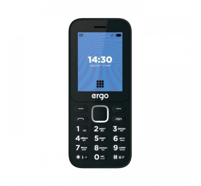 Мобільний телефон Ergo E241 Black
