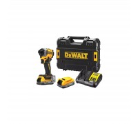Шуруповерт DeWALT 18 В XR Li-lon PowerStack 2x1.7Ah, 206 Нм, кейс TSTAK (DCF850E2T)