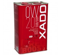 Моторное масло Xado 0W-20 508/509 Red Boost, 4 л (ХА 25294)