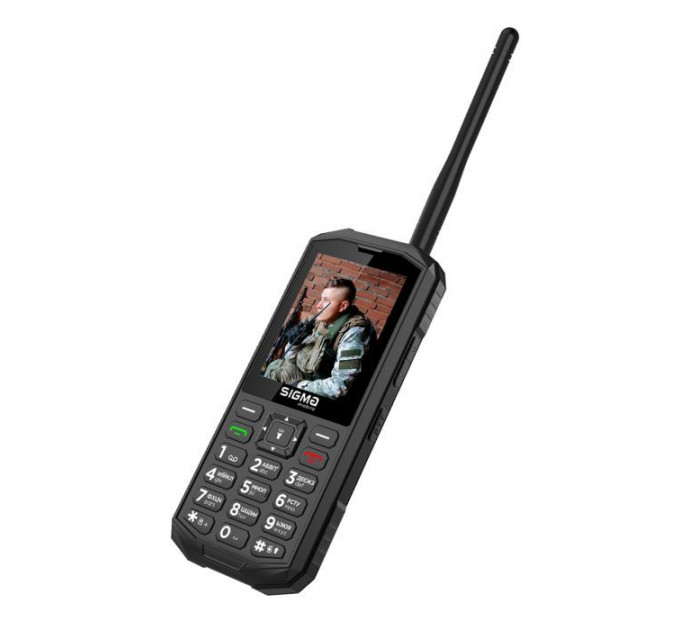 Мобільний телефон Sigma X-treme PA68 WAVE Black (4827798466612)