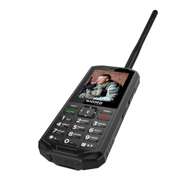 Мобільний телефон Sigma X-treme PA68 WAVE Black (4827798466612)