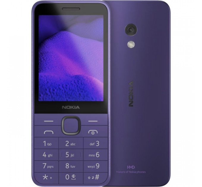 Мобильный телефон Nokia 235 4G DS 2024 Purple