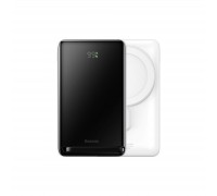 Батарея универсальная Baseus Magnetic Bracket 10000mAh 20W, White (PPCXZ10) (PPCX000002)