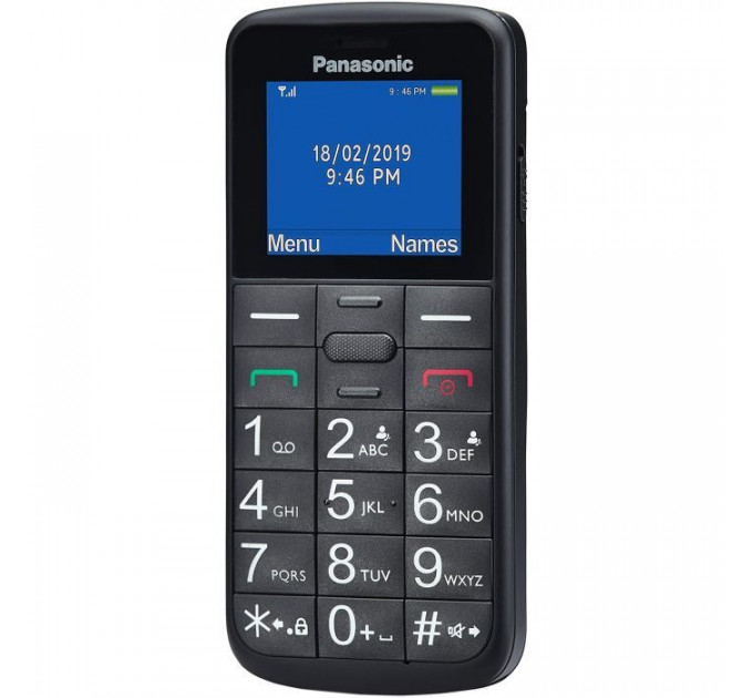Мобільний телефон Panasonic KX-TU110 Black (KX-TU110EXB)