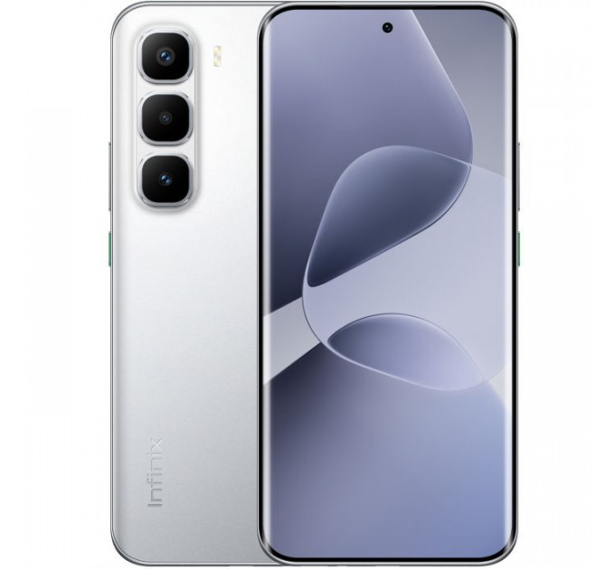 Мобильный телефон Infinix Hot 60 Pro+ 8\/256Gb Titanium Silver (4894947092596)