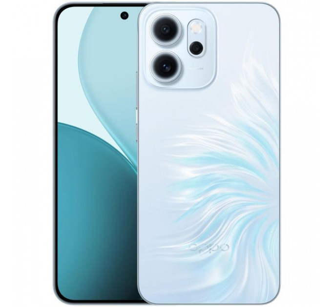 Мобільний телефон Oppo Reno14 F 5G 8\/256GB Opal Blue (OFCPH2743 _BLUE_8\/256)