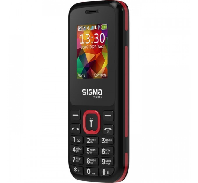 Мобільний телефон Sigma X-style 171 MINI Black-Red (4827798813744)