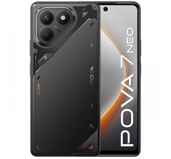 Мобильный телефон Tecno POVA 7 Neo 8\/256Gb Geek Black (4894947086793) Мобильный телефон Tecno POVA 7 Neo 8\/256Gb Geek Black (4894947086793)