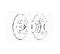 Гальмівний диск FERODO DDF1502