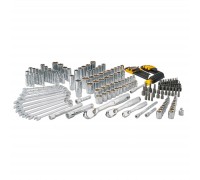 Набір інструментів DeWALT 1/4", 3/8", 1/2", 205 шт. (DWMT81534-1)