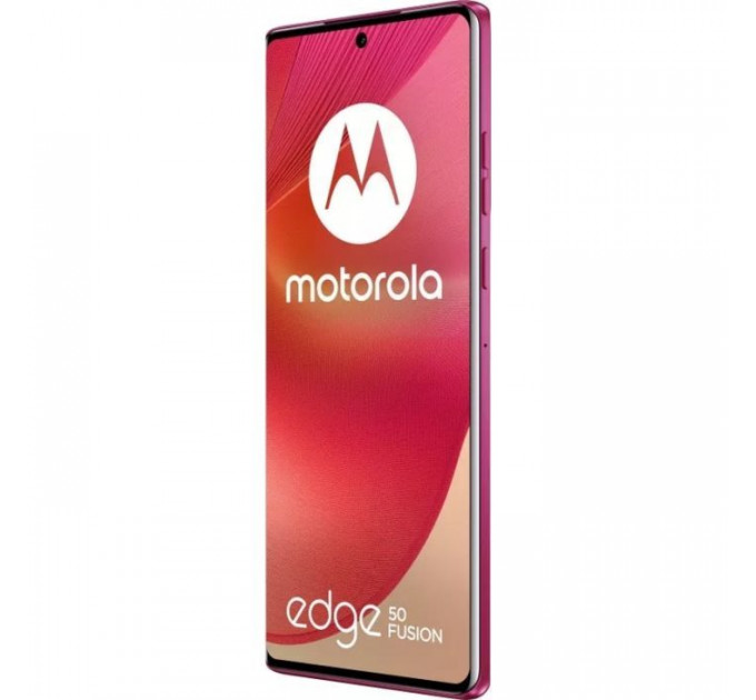 Мобільний телефон Motorola Edge 50 Fusion 8\/256GB Hot Pink (PB3T0060UA)
