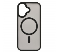 Чохол до мобільного телефона 2E iPhone 16 Soft Touch MagSafe Cover black (2E-IPH-16-OCLS-BK)