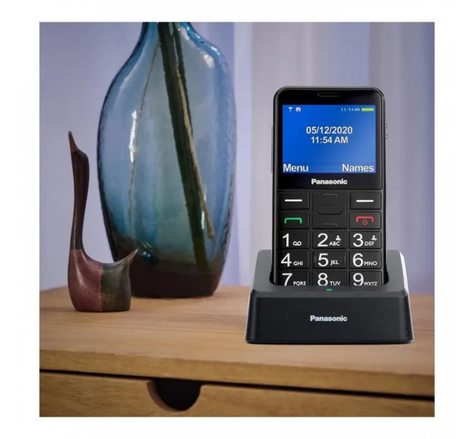 Мобільний телефон Panasonic KX-TU155 Black (KX-TU155EXBN)