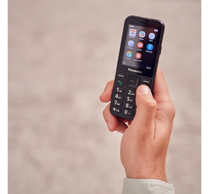 Мобильный телефон Panasonic KX-TU250 Black (KX-TU250EXB)