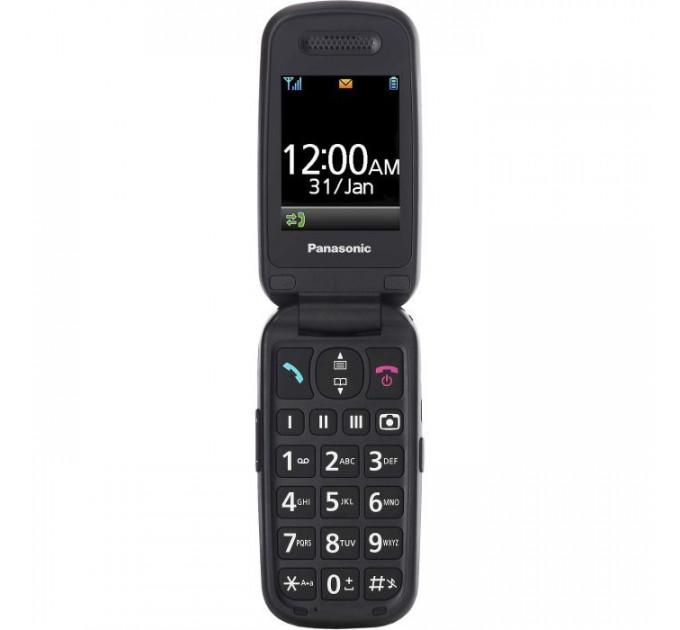 Мобильный телефон Panasonic KX-TU446 Black (KX-TU446EXB)