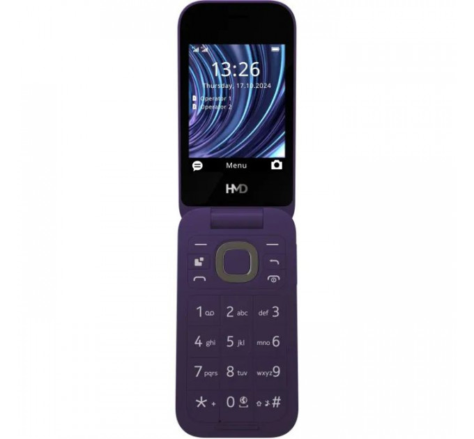 Мобильный телефон HMD 2660 4G Flip DS Violet