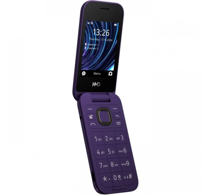 Мобильный телефон HMD 2660 4G Flip DS Violet