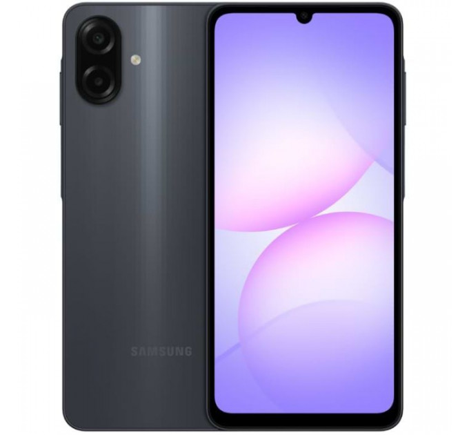 Мобильный телефон Samsung Galaxy A07 4\/128Gb Black (SM-A075FZKGSEK) Мобильный телефон Samsung Galaxy A07 4\/128Gb Black (SM-A075FZKGSEK)