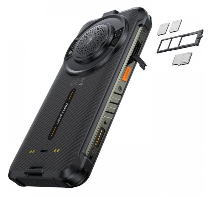 Мобильный телефон Ulefone Rugking 8\/256Gb Black (6975326660631)