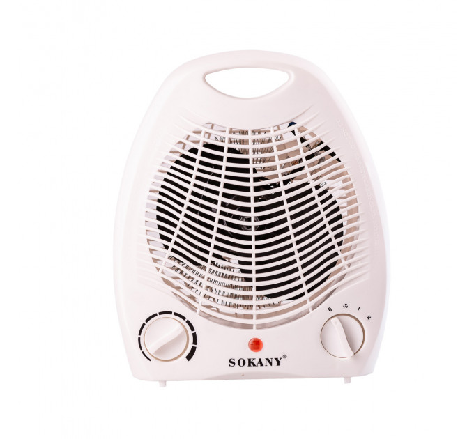 Тепловентилятор Sokany SK1650 2000W электрический белый