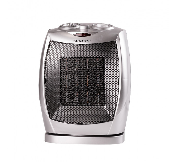 Тепловентилятор Sokany SK1653 з поворотним механізмом 2000W
