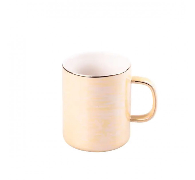 Чашка фарфорова Glaze 420мл у дзеркальній глазурі HPCYM0763Y Чашка фарфорова Glaze 420мл у дзеркальній глазурі HPCYM0763Y