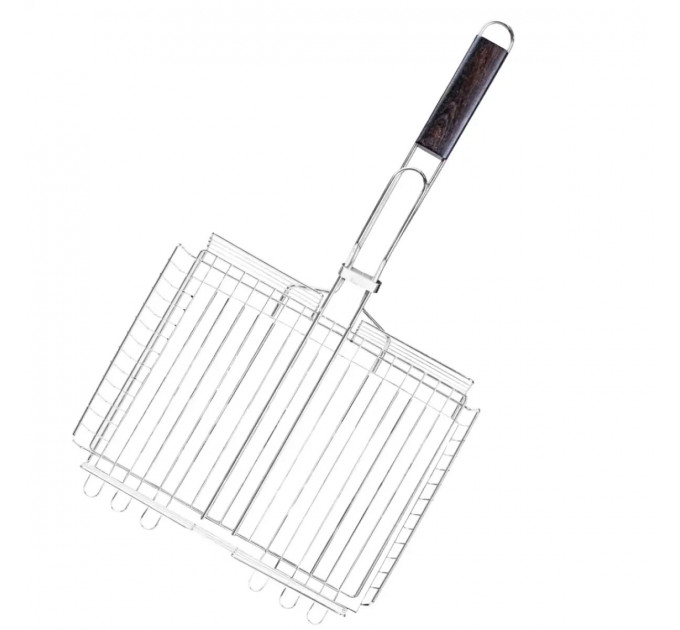 Велика решітка гриль 42*31 (см) для мангалу, барбекю HP458RESH