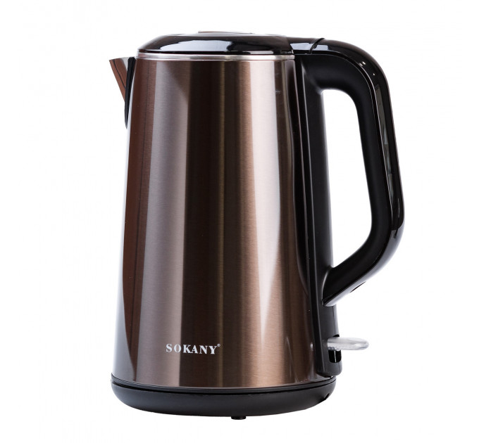 Електрочайник Sokany SK2203 2.2 л коричневий