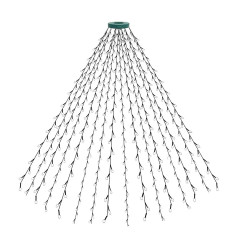 Розумна гірлянда Smart 250 LED довжина 2,5 м з керуванням смартфона прозрачна, мультиколор 1733044W