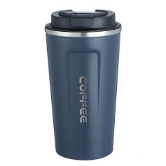 Термокухоль Coffee з датчиком температури 380 мл синя HPGM5821BL